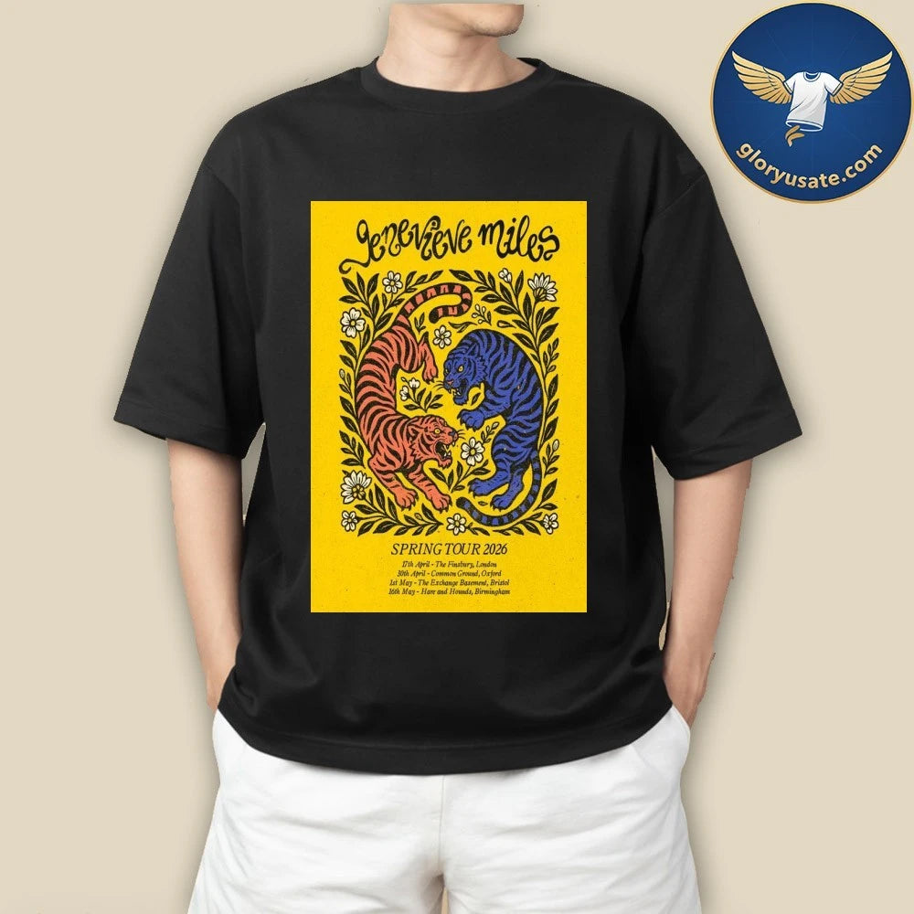 Genevieve Miles 2026 Spring Tour Shirt