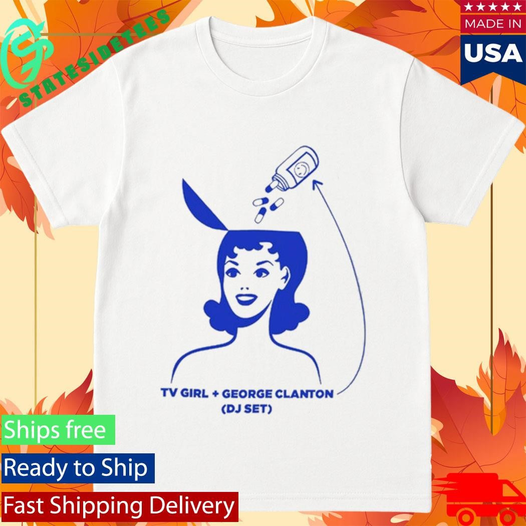 George Clanton x TV Girl DJ Set Graphic Shirt