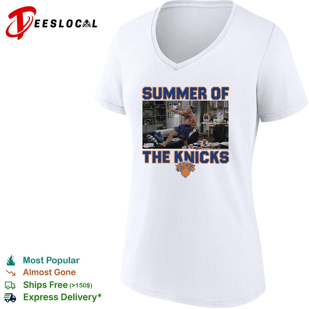 George Costanza New York Knicks Summer of the Knicks x Seinfeld basketball shirt