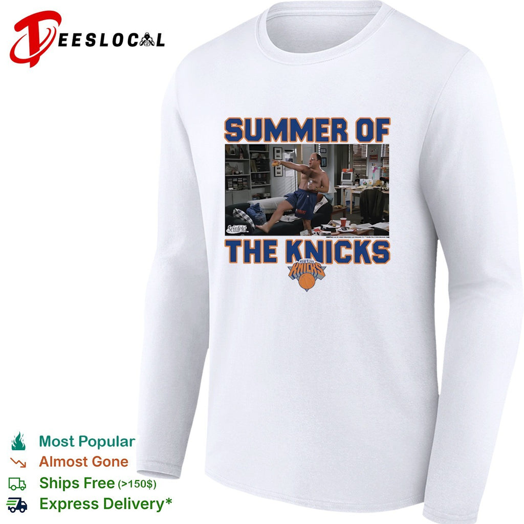 George Costanza New York Knicks Summer of the Knicks x Seinfeld basketball shirt