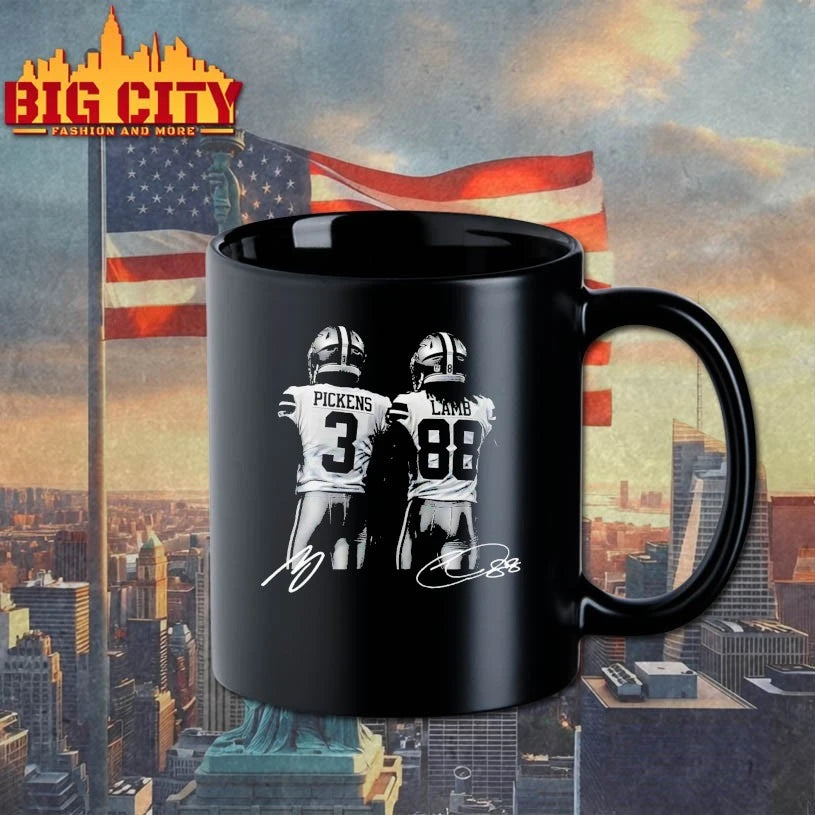 George Pickens &amp; CeeDee Lamb signature Graphic shirt