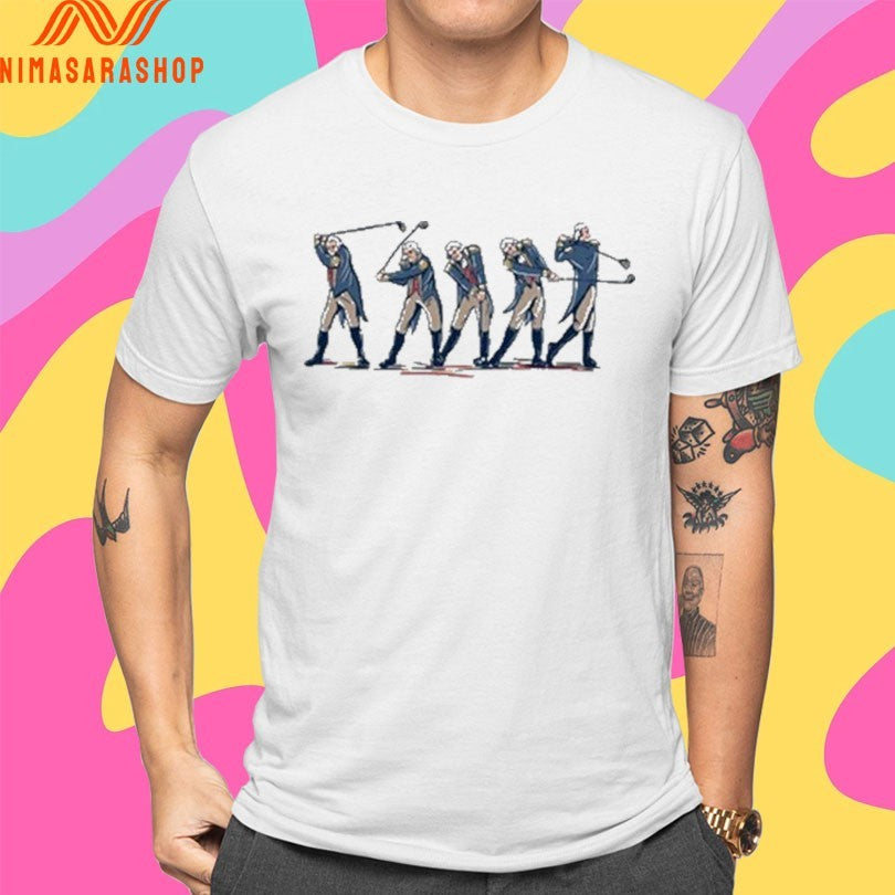 George Washington Golf Swing Shirts