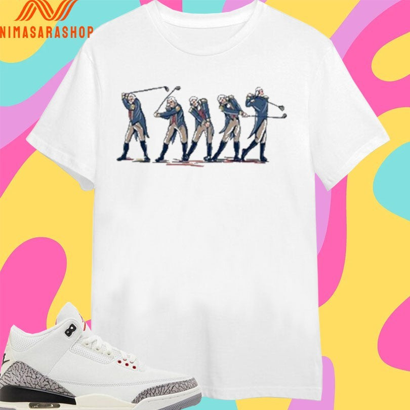 George Washington Golf Swing Shirts