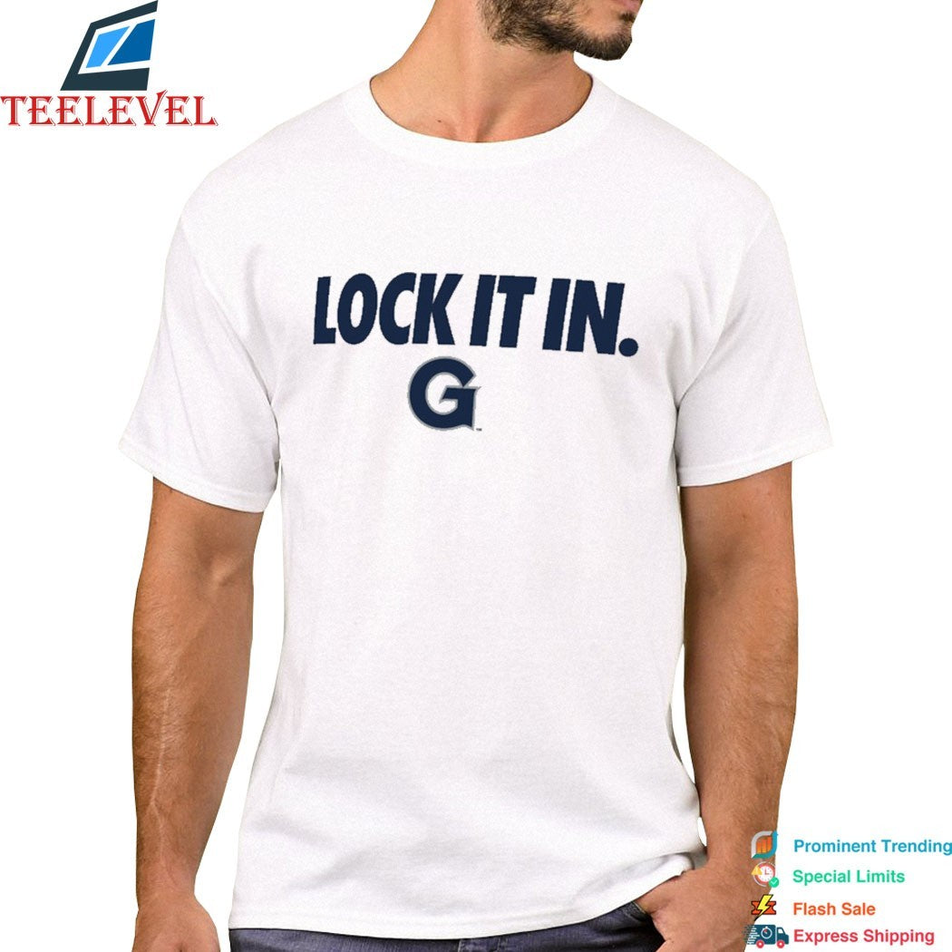 Georgetown Hoyas Tide Lock It In  T-Shirts