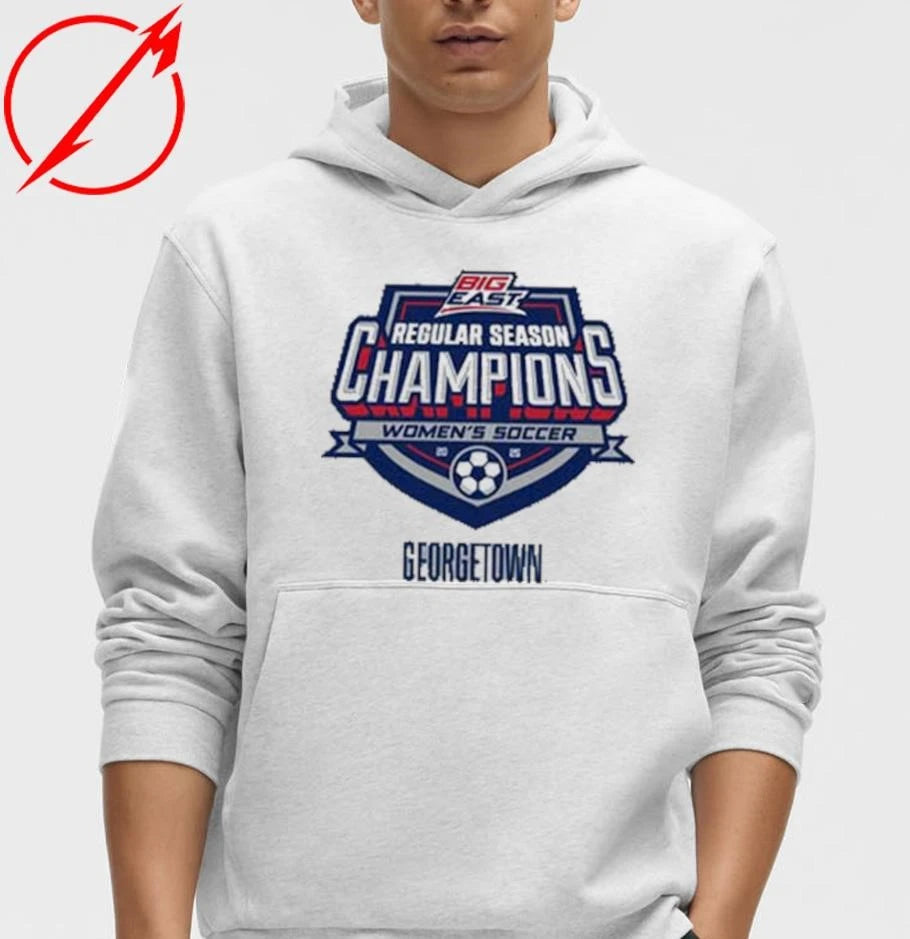 Georgetown Women’s Soccer 2025 BIG EAST regular season Champions T-Shirt