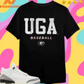 Georgia Bulldogs Baseball Wordmark And Logo Shirts