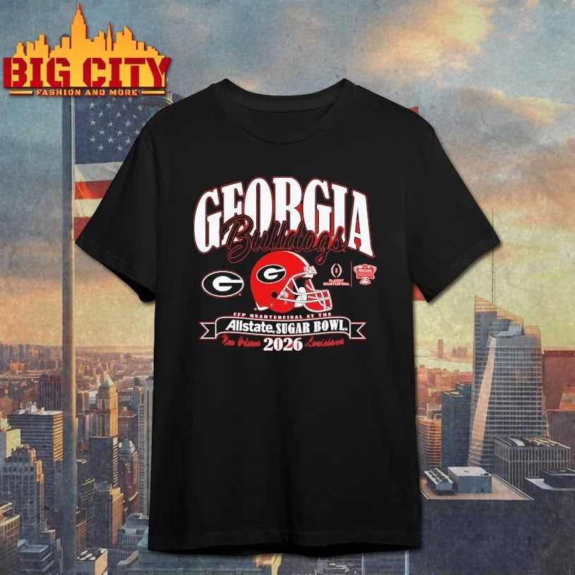 Georgia Bulldogs CFP quarterfinal at the Allstate Sugar Bowl 2026 shirt