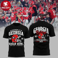 Georgia Bulldogs Celebrate 2026 Sugar Bowl Champions Two Sided Shirt