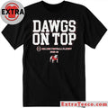 Georgia Bulldogs Dawgs On Top College Football Playoff – CFP 2025-26 Season Logo Shirt