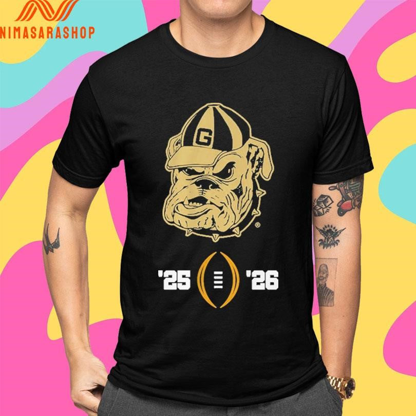 Georgia Bulldogs Football 2025-2026 College Football Playoff Shirts