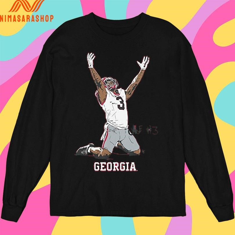 Georgia Bulldogs Football Nate Frazier End Zone Celebration Shirts