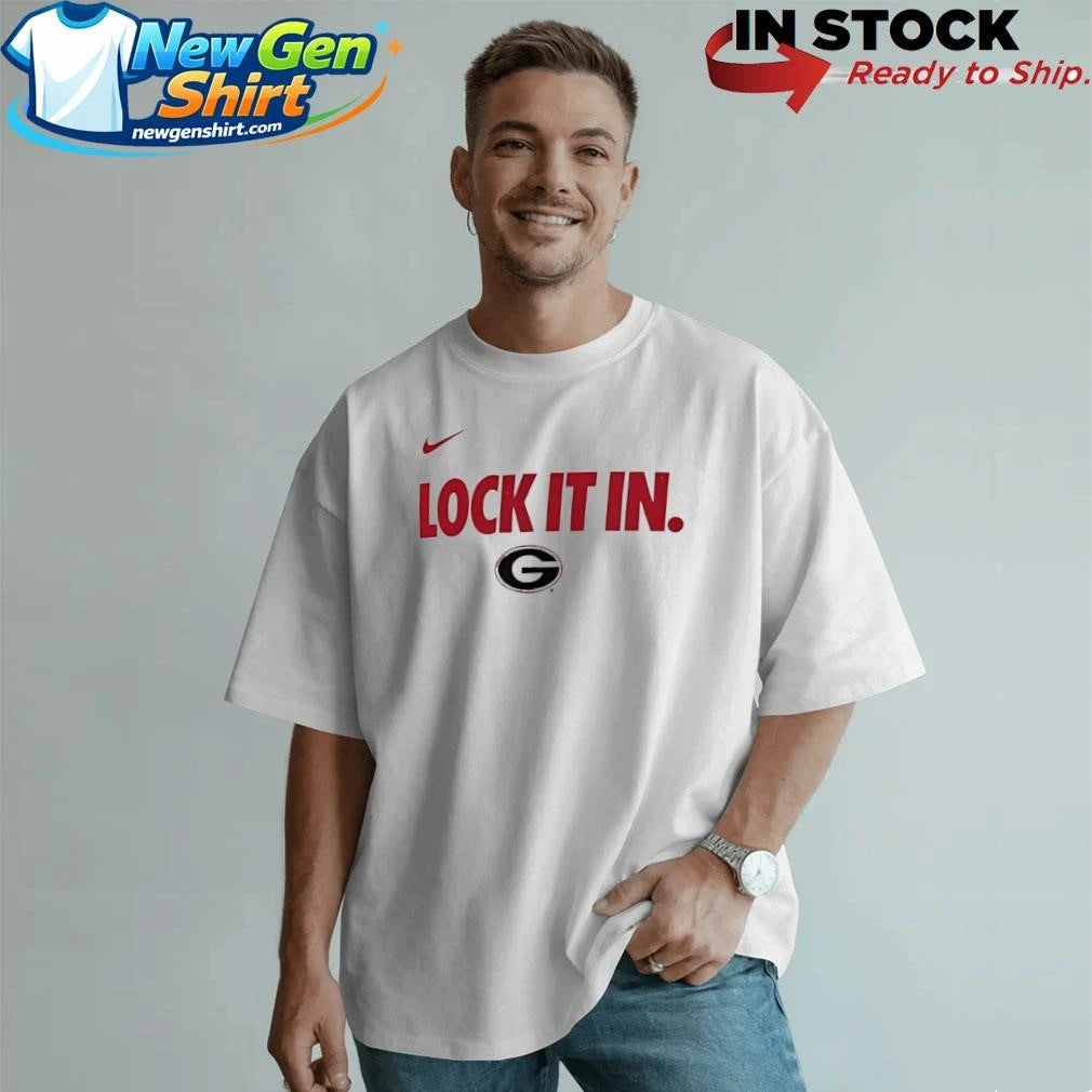 Georgia Bulldogs Lock It In Shirt