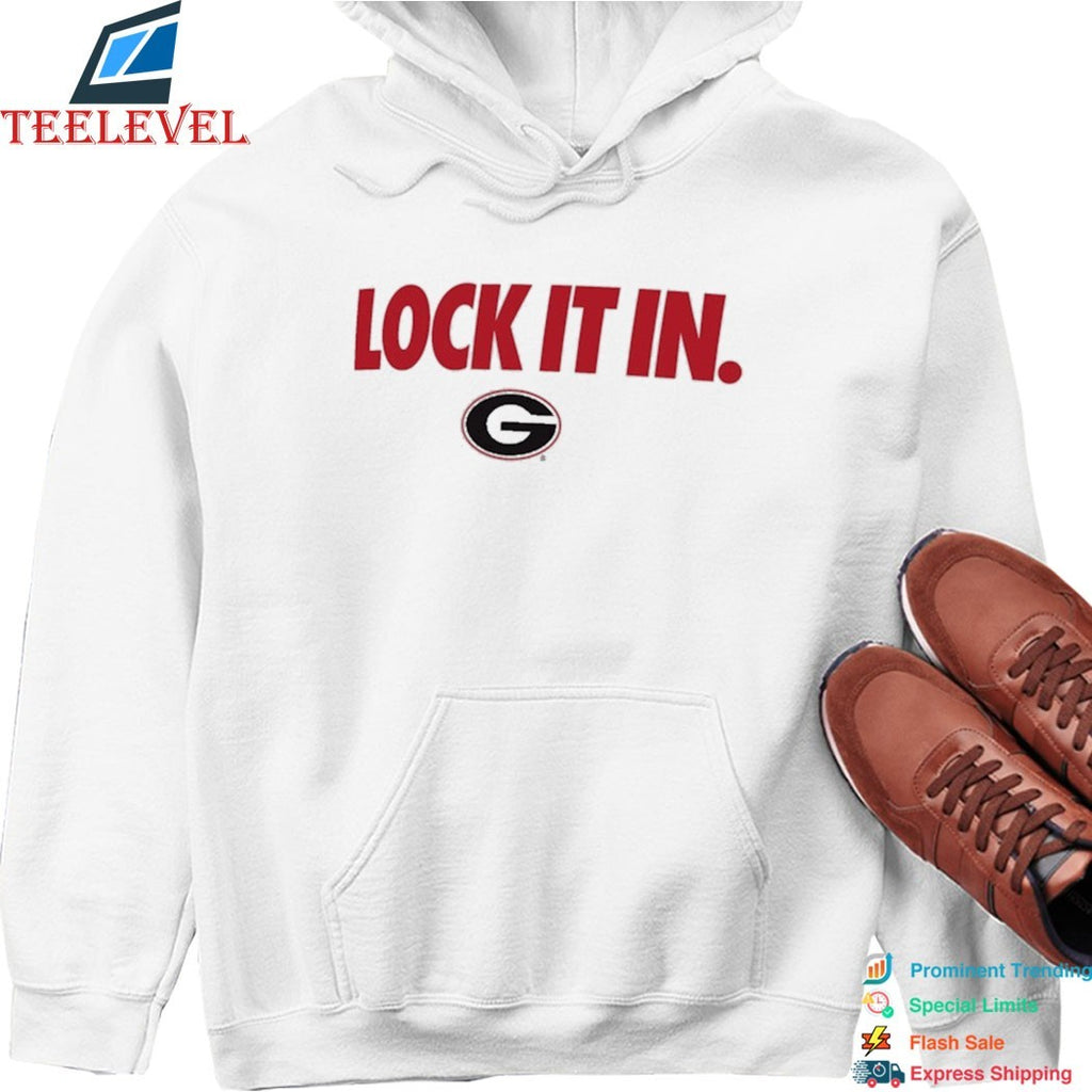 Georgia Bulldogs Lock It In  T-Shirts