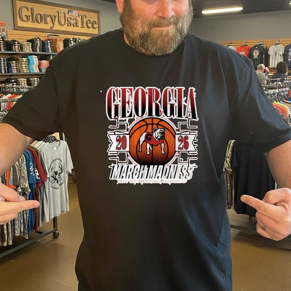 Georgia Bulldogs MBB 2026 March Madness NCAA Men’s Basketball Championship Shirt