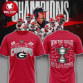 Georgia Bulldogs Sugar Bowl Champs 2026 Win The Sugar Two Sided Shirt
