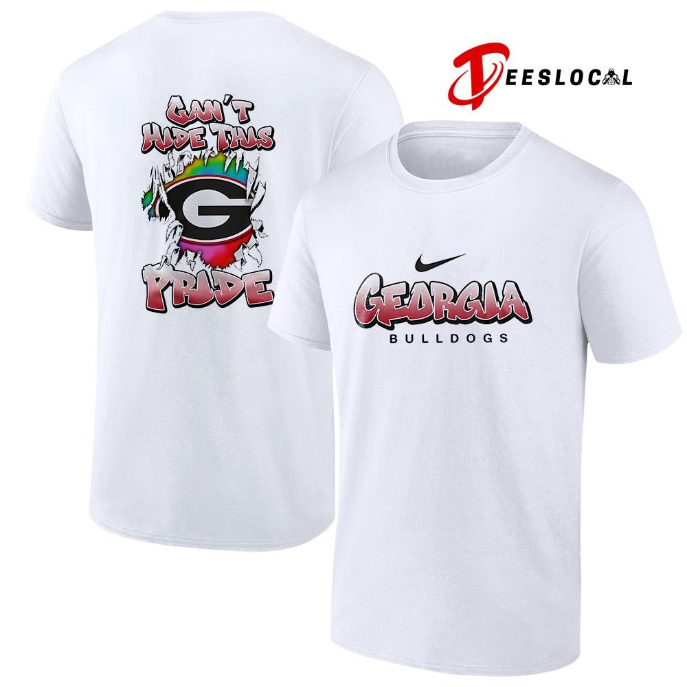 Georgia Bulldogs x NCAA Pride month can’t hide this shirt