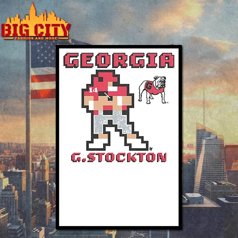 Georgia Football Gunner Stockton Retro Baller Shirt