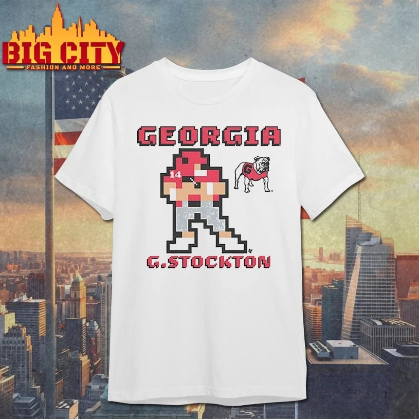 Georgia Football Gunner Stockton Retro Baller Shirt