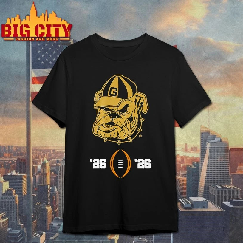 Georgia Football macos 2025-26 College Football Playoff shirt