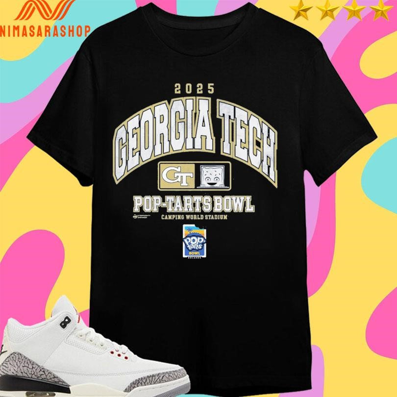 Georgia Tech Pop-Tarts Bowl Camping World Stadium 2025 Shirts