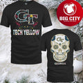 Georgia Tech Yellow Jackets Dia De Los Muertos 2025 New Two Sided Shirt