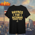 Georgia Tech Yellow Jackets Haynes King For Heisman Hopeful Shirt