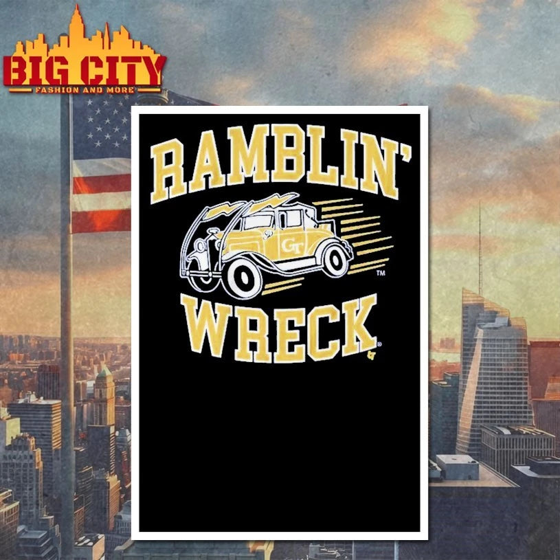Georgia Tech Yellow Jackets Ramblin’ Wreck Shirt