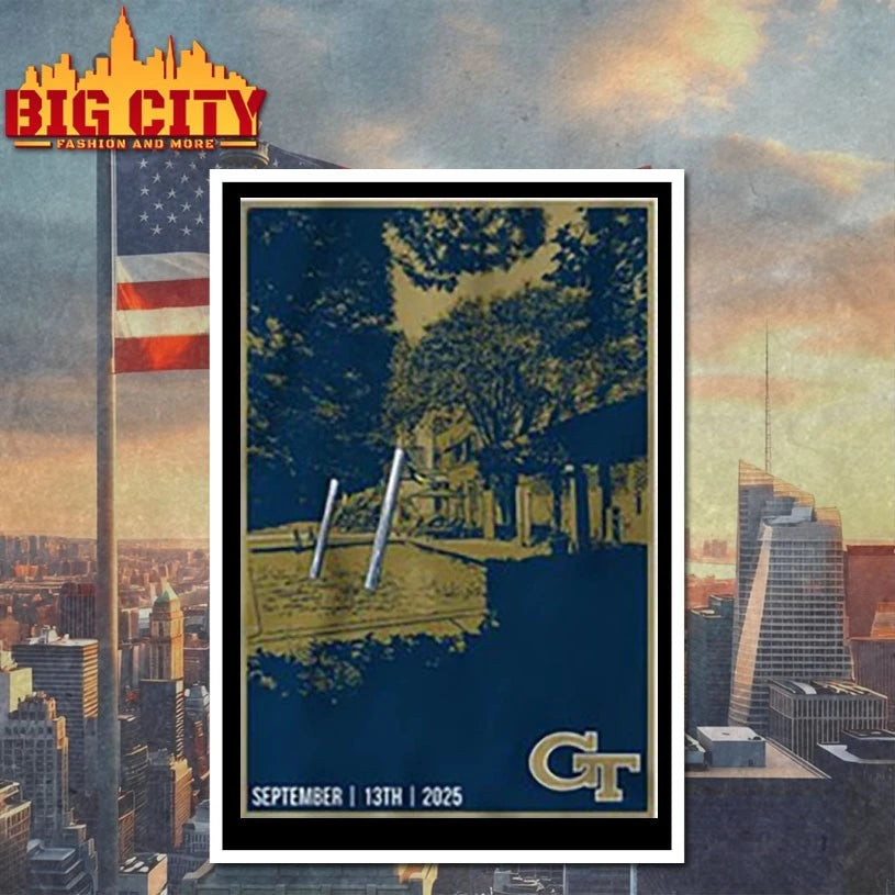 Georgia Tech Yellow Jackets The Goalposts Have Left The Building September 13TH 2025 Shirt