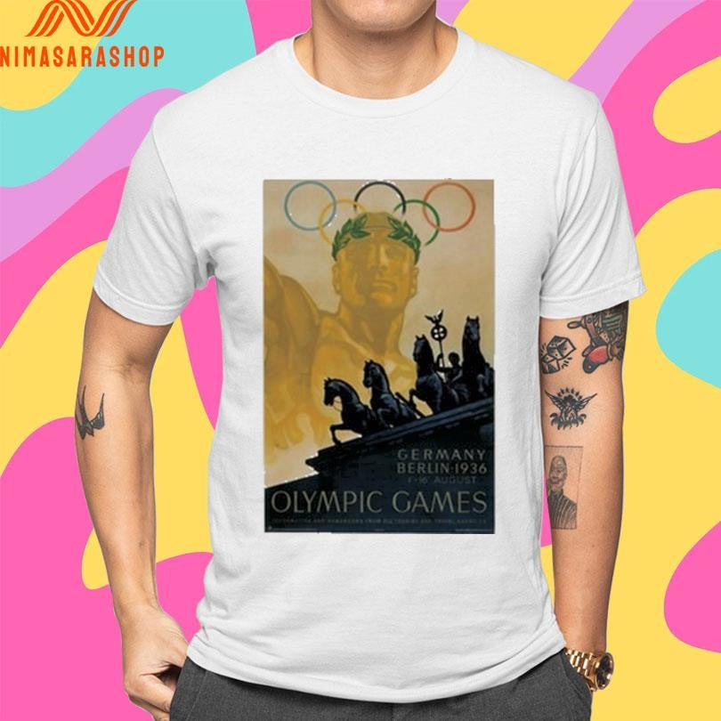 Germany Berlin 1936 Berlin Games Olympic Game Heritage 2026 Shirts