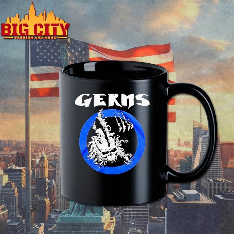 Germs Mohawk Skull Shirt
