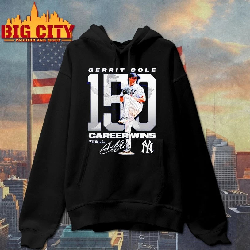 Gerrit Cole New York Yankees 150 Career Wins signature shirt