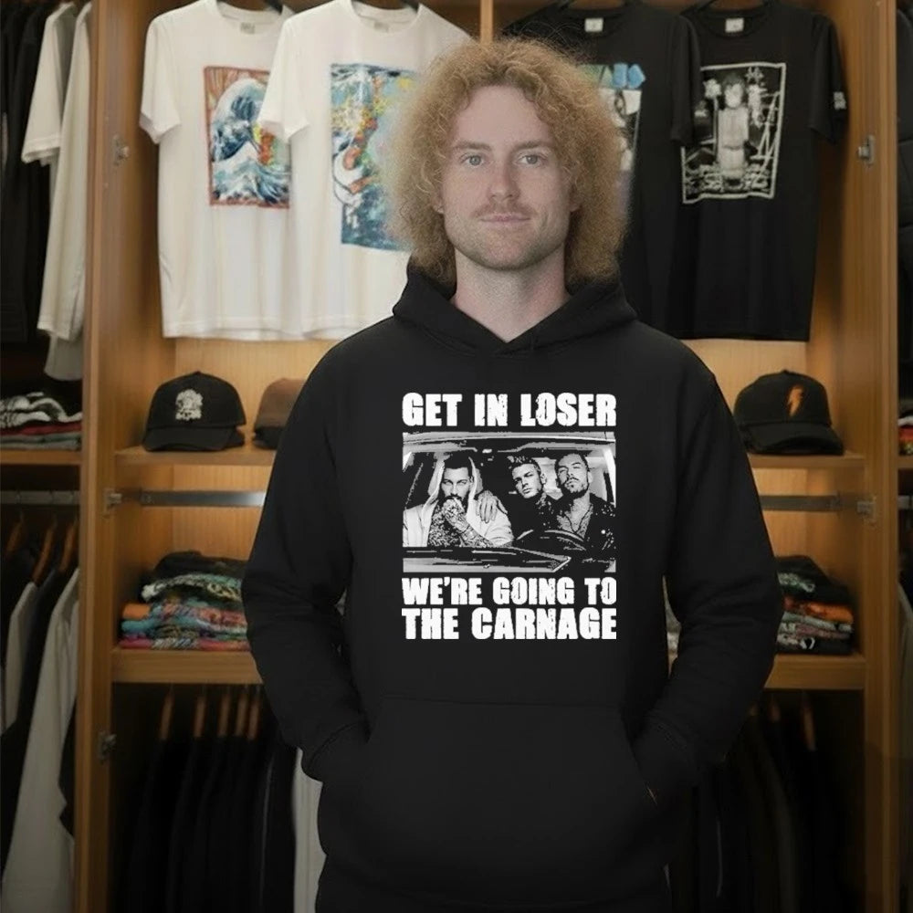 Get In Loser We’re Going To The Carnage Spade Brothers Shirt