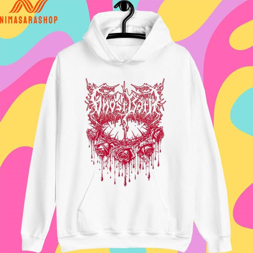 Ghost Bath Rose Thorn Illustration Shirts