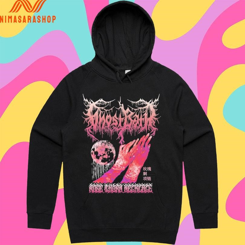Ghost Bath Rose Thorn Necklace Shirts