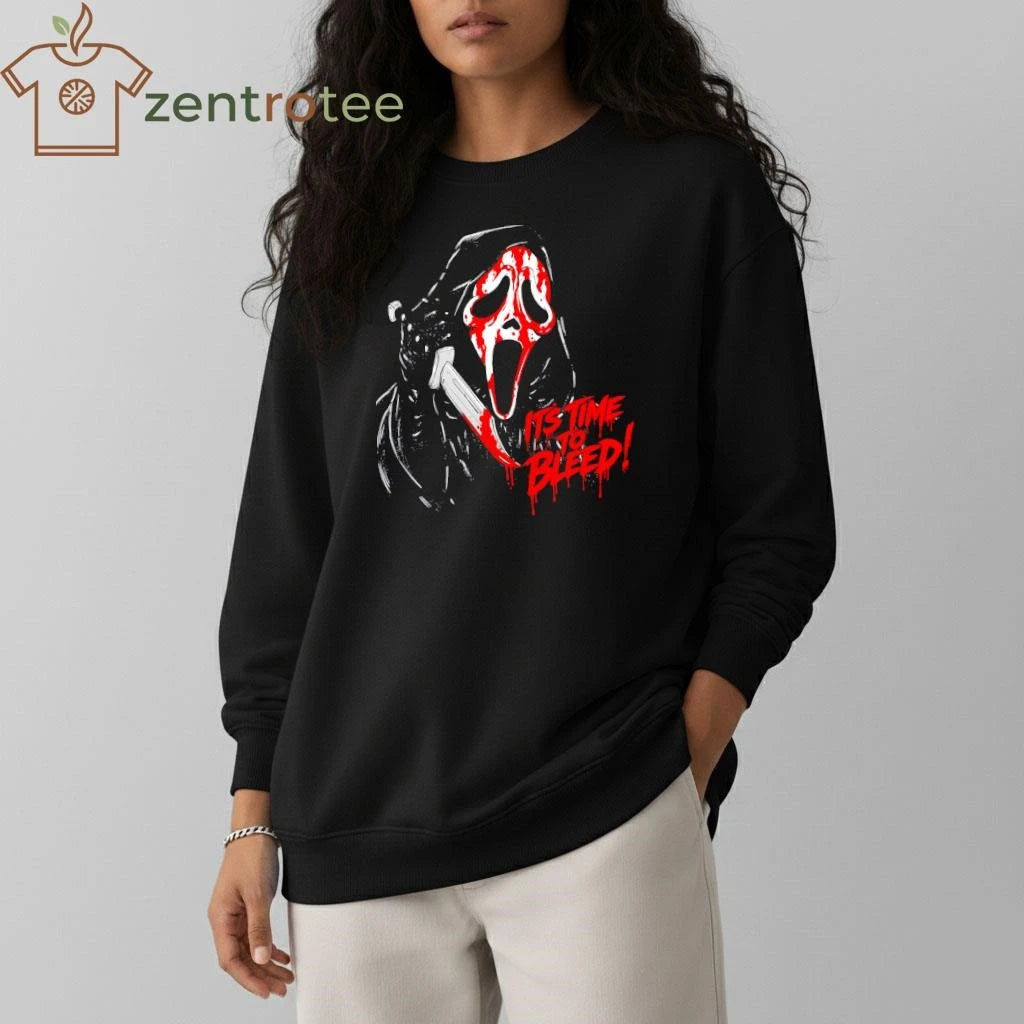 Ghost Face it’s time Bleeding tee