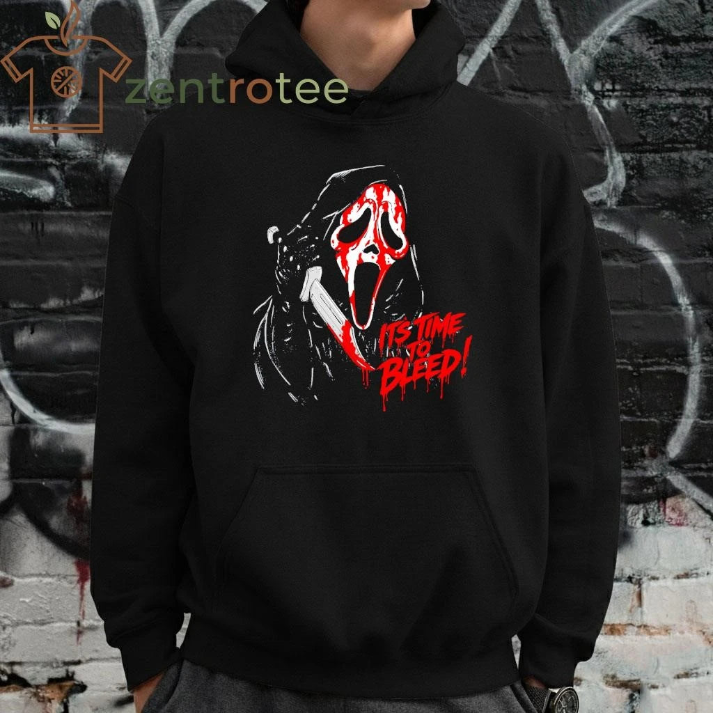 Ghost Face it’s time Bleeding tee