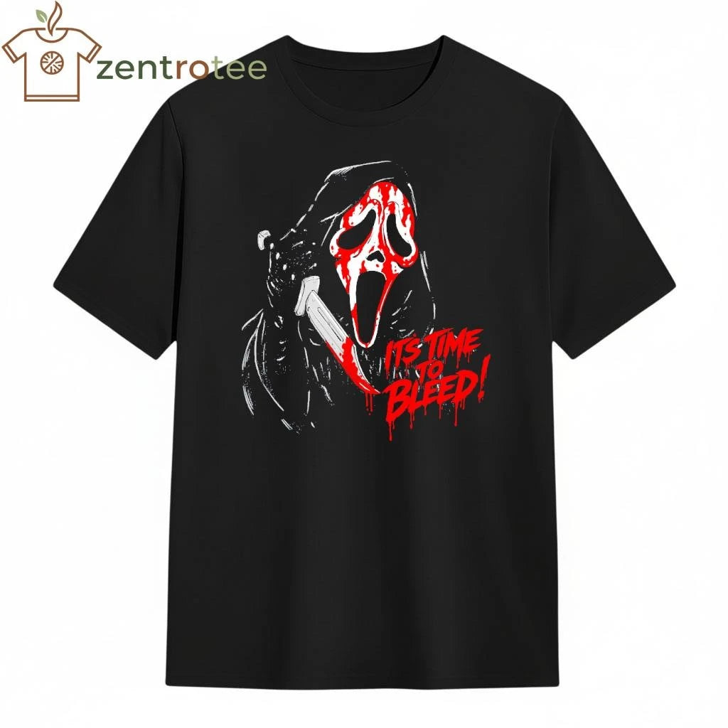 Ghost Face it’s time Bleeding tee