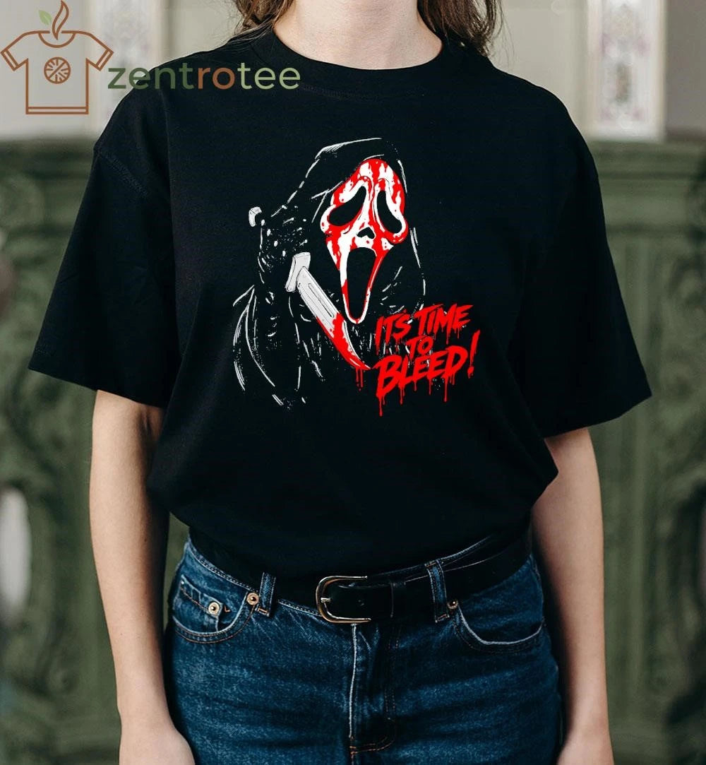 Ghost Face it’s time Bleeding tee