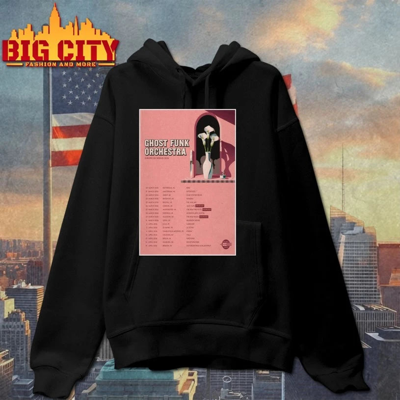 Ghost Funk Orchestra Europe and UK Spring 2026 Poster shirt