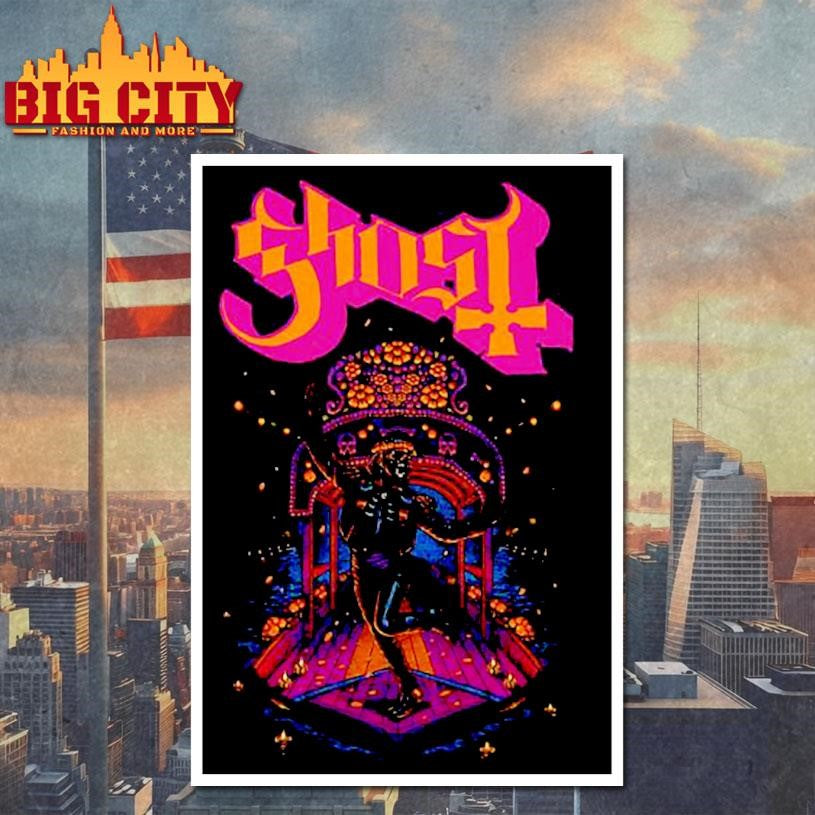 Ghost Mexico City Dates 2025 Tour Xochimilco MX Event Shirt