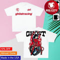 Ghost Racing Ghost Girl Red Two Sided Shirt