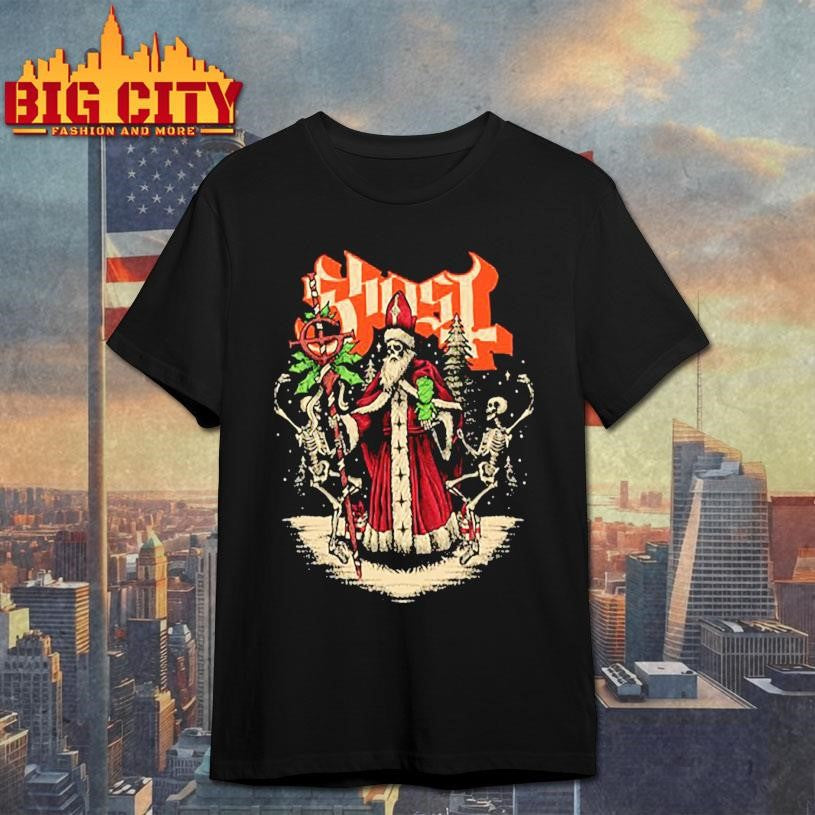 Ghost Skeleton Christmas Shirt