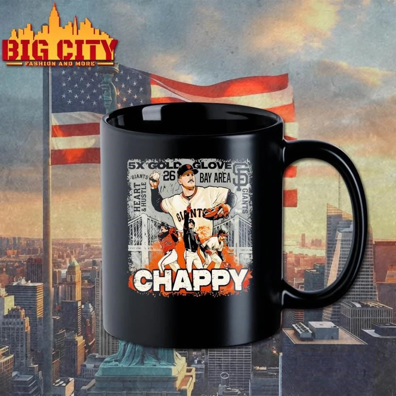 Giants Matt Chapman Chappy Retro Player Collage Shirt