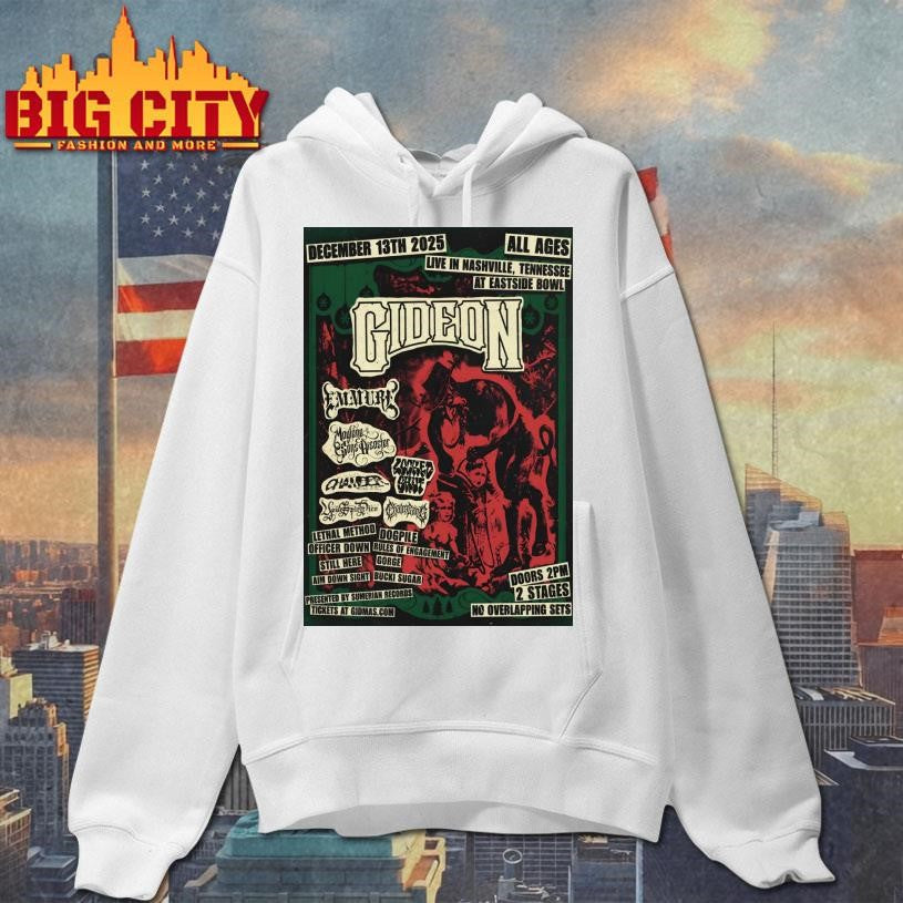 Gideon In Nashville TN On Dec 13 2025 Poster Shirt