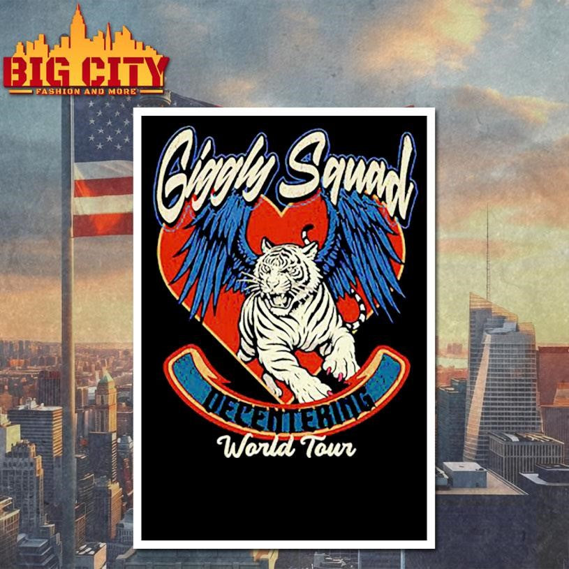 Giggly Squad Decentering World Tour Shirt