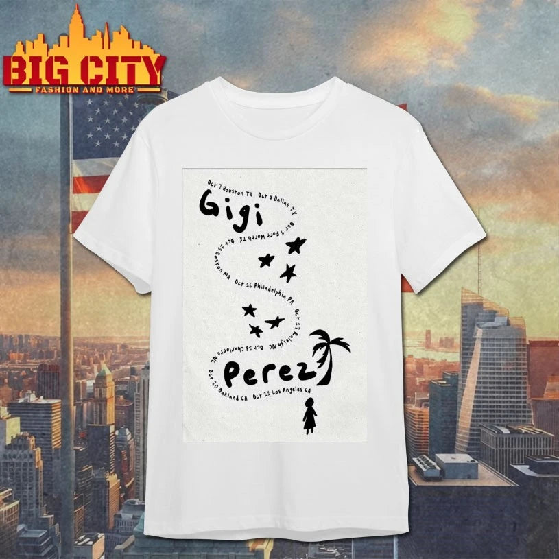 Gigi Perez At The Beach, In Every Life Tour 2025 Poster Shirt