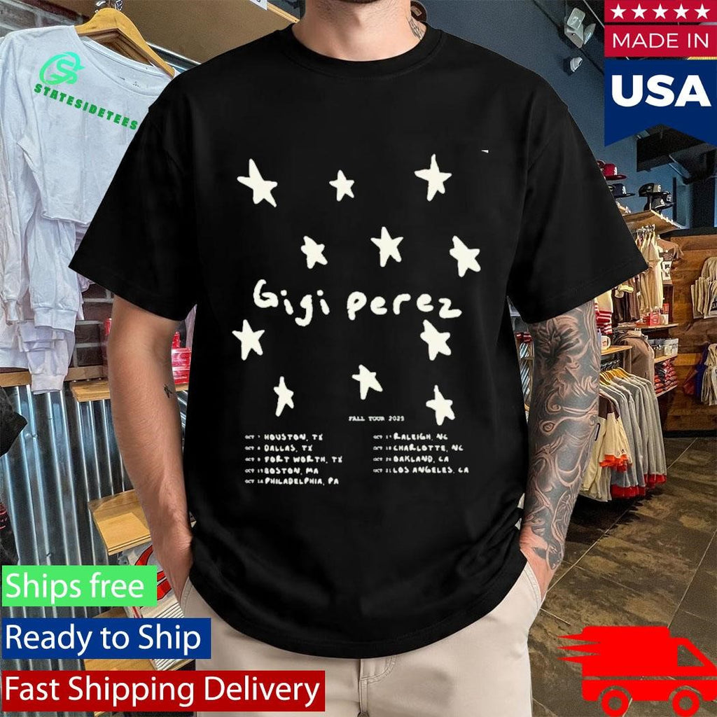 Gigi Perez Black Tour Shirt