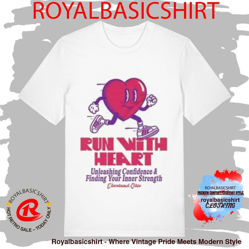 Girls On The Run Run With Heart Shirt