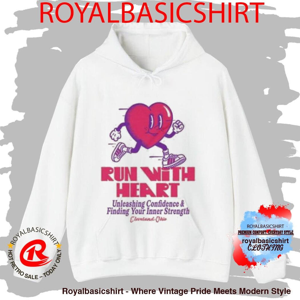 Girls On The Run Run With Heart Shirt