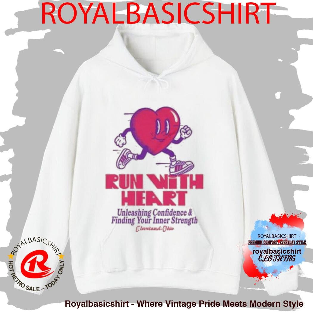 Girls On The Run Run With Heart Shirt